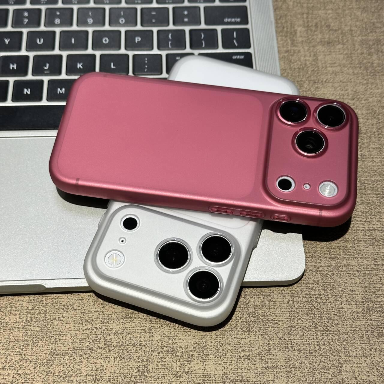 Large-Window Ultra-Thin Frosted iPhone Case