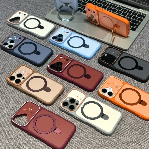 Magnetic Kickstand iPhone Case